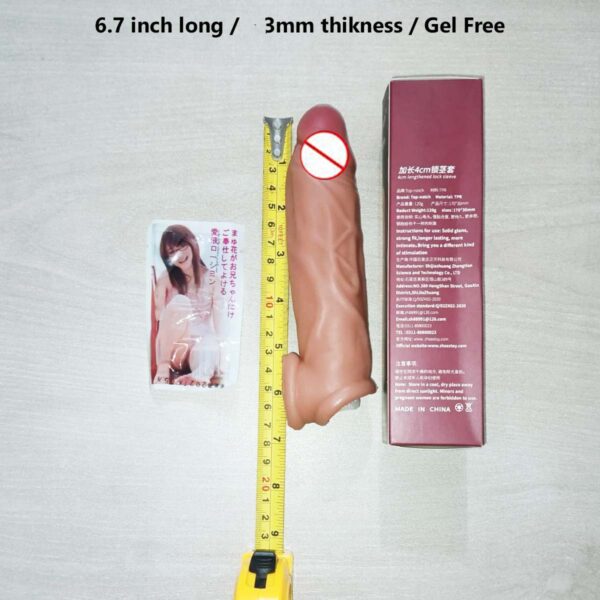 top notch realistic dragon condoms 6.7 inch